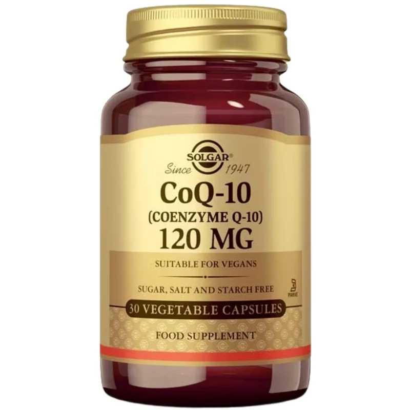 Coenzima Q-10 120 Mg 30 Capsulas | Solgar