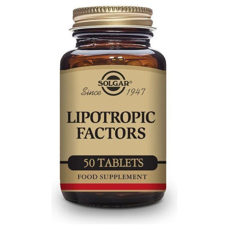 Factores Lipotropicos 50 comprimidos | Solgar