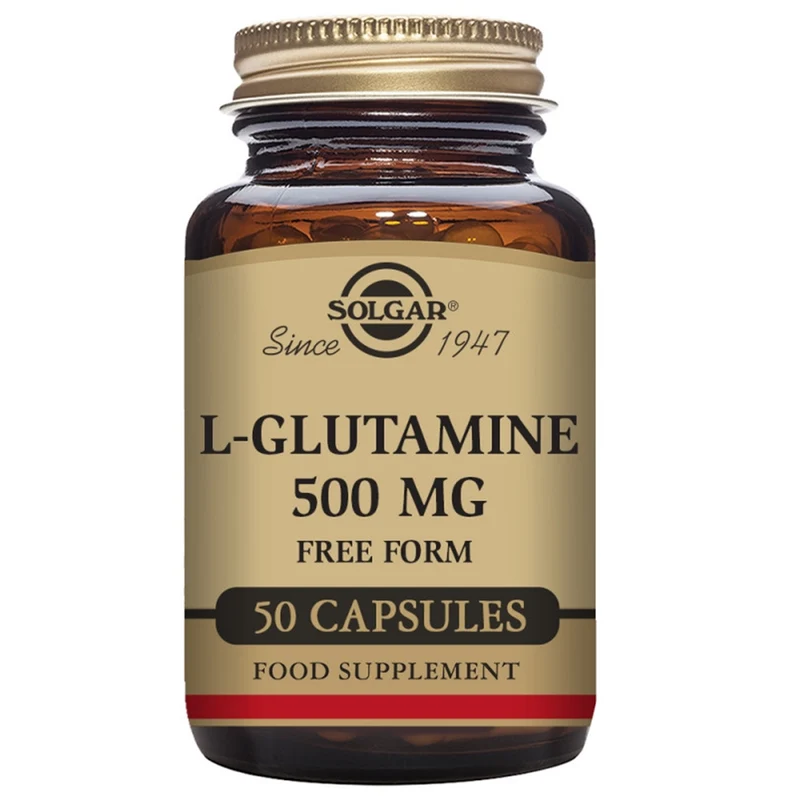L Glutamina 500 Mg 50 Capsulas | Solgar