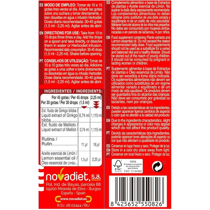 Vascil 50 ml | Novadiet