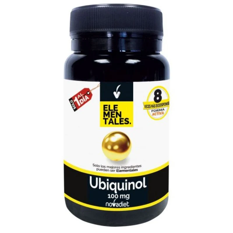 Ubiquinol 100 Mg 30 cápsulas | Novadiet