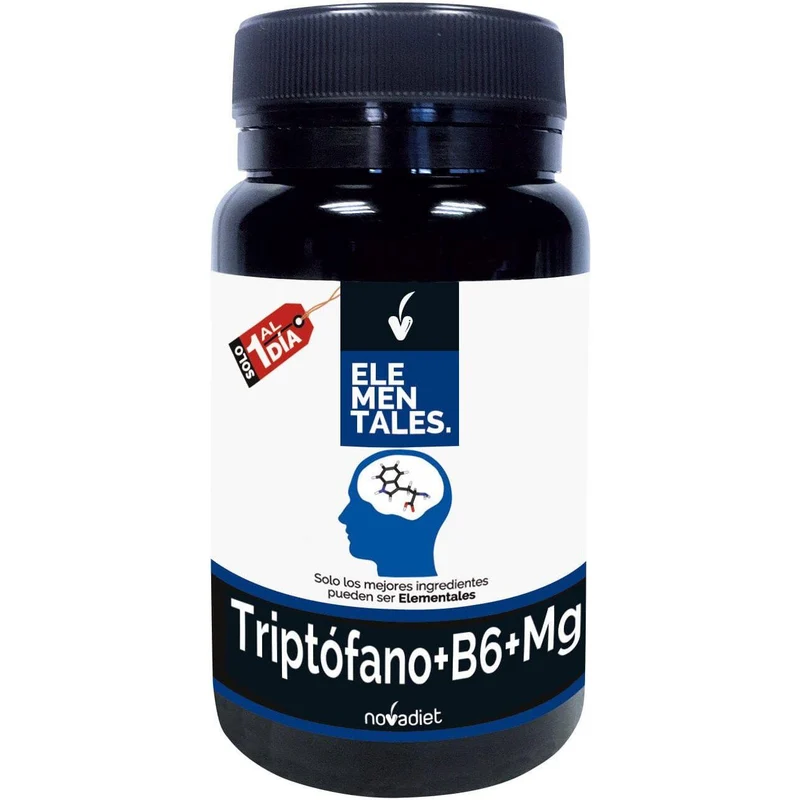 Triptofano Vit B6 Mg 30 cápsulas | Novadiet