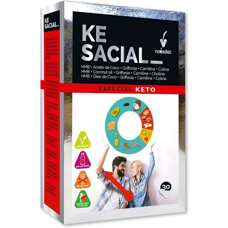 Kesacial 30 cápsulas | Novadiet