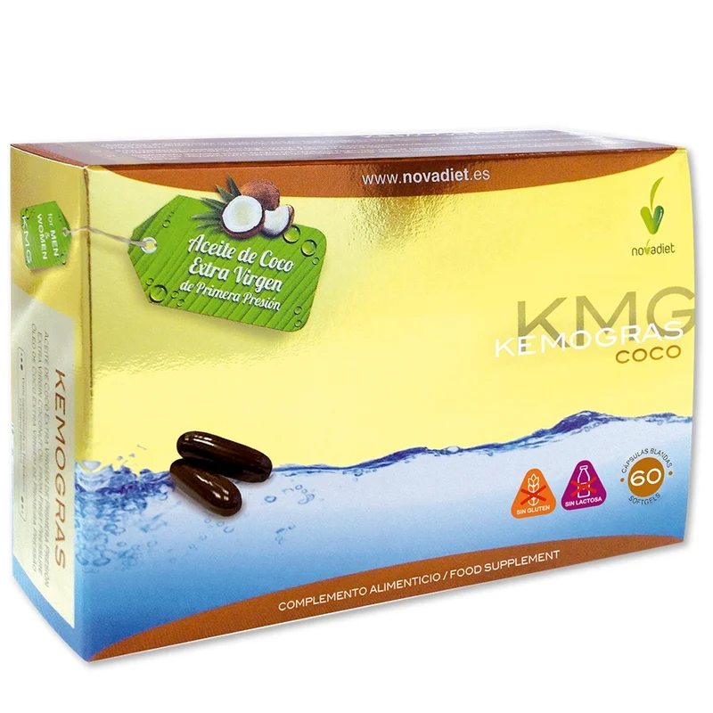Kemogras Coco 60 cápsulas | Novadiet