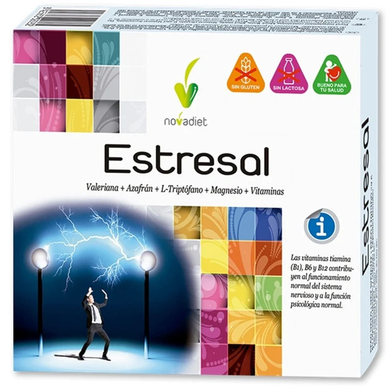 Estresal 60 cápsulas | Novadiet