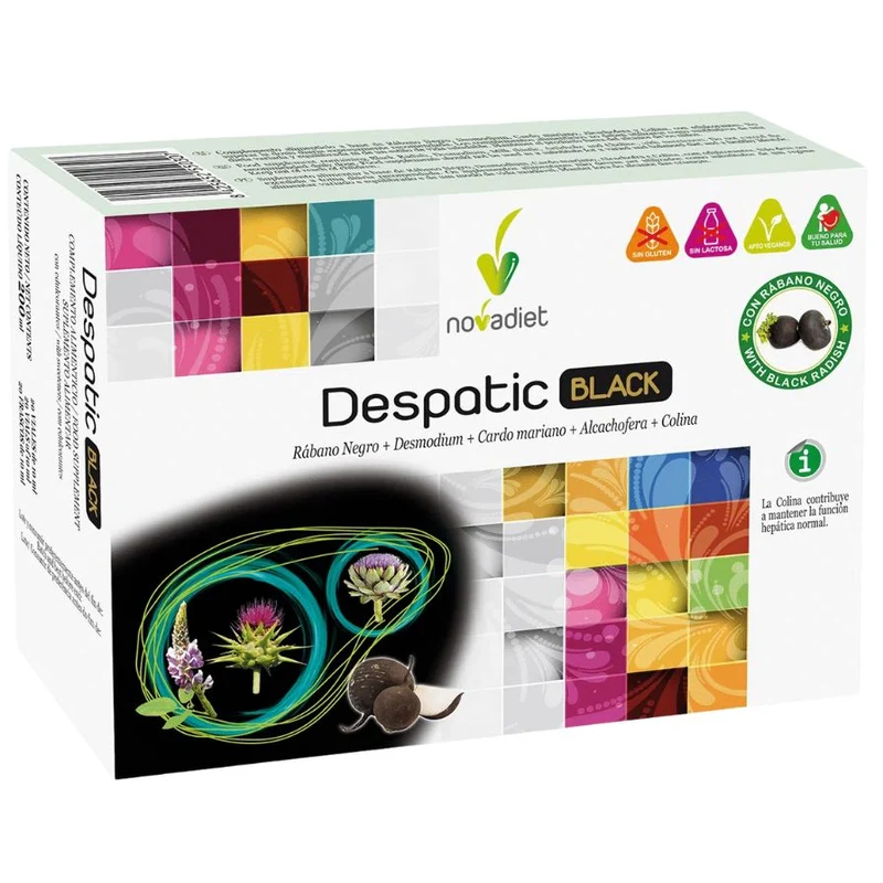 Despatic Black 20 viales | Novadiet