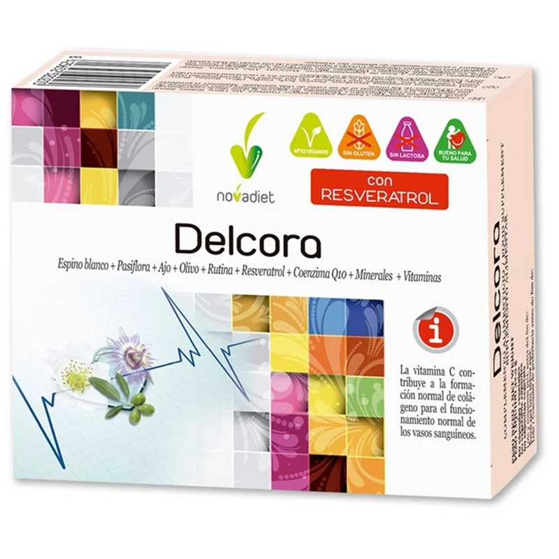 Delcora 60 cápsulas | Novadiet
