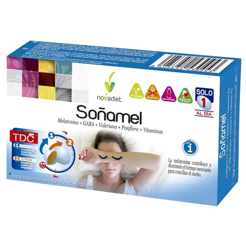 Soñamel 30 comprimidos | Novadiet
