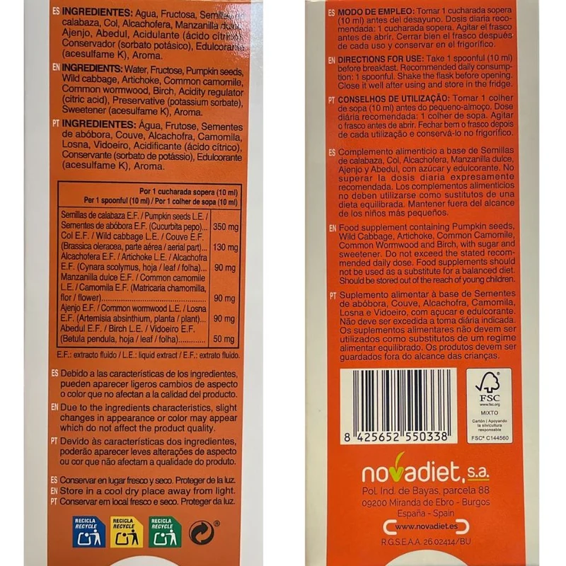 Parastil Plus 250 ml | Novadiet