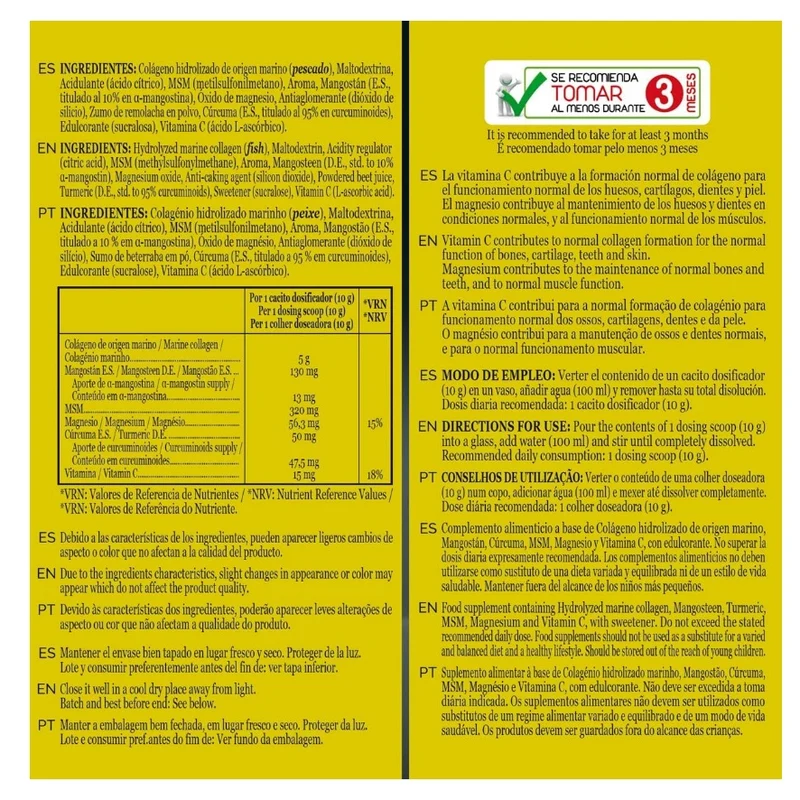 Colamag Calmán 300 gr | Novadiet