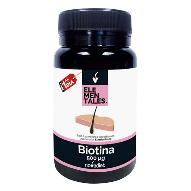 Biotina 500 Mcg 120 comprimidos | Novadiet