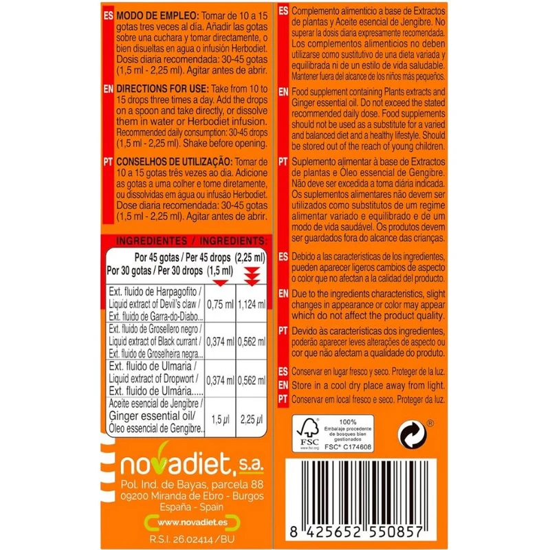 Artiul 50 ml | Novadiet