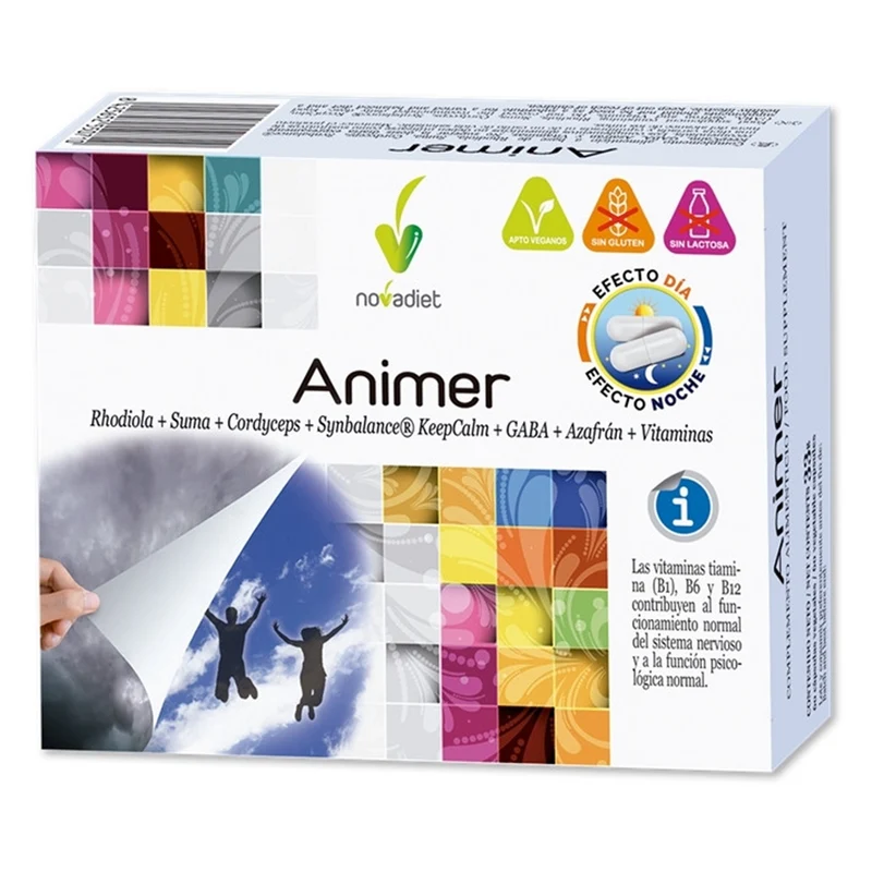 Animer 60 cápsulas | Novadiet