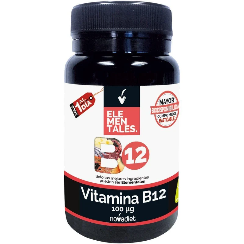 Vitamina B12 100 Mcg 120 comprimidos | Novadiet