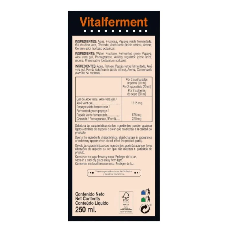 Vitalferment 250 ml | Novadiet