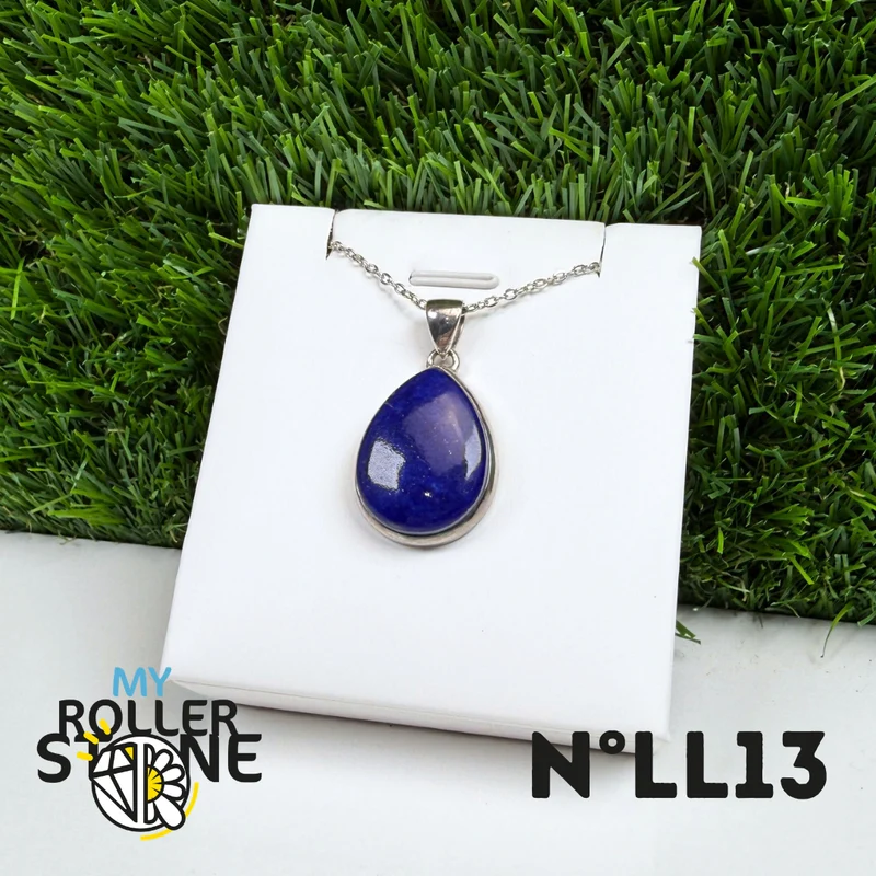 Colgante de Lapislázuli de Plata 925 #13