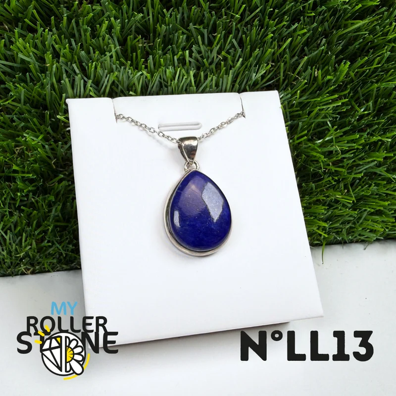 Colgante de Lapislázuli de Plata 925 #13