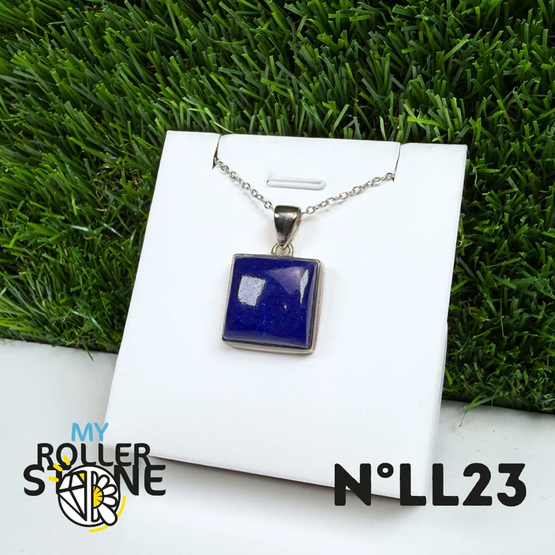 Colgante de Lapislázuli de Plata 925 #23