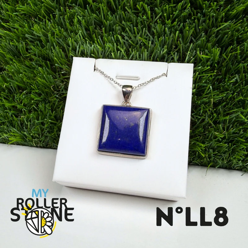 Colgante de Lapislázuli de Plata 925 #8