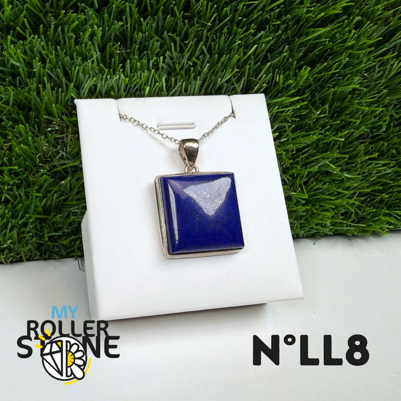 Colgante de Lapislázuli de Plata 925 #8