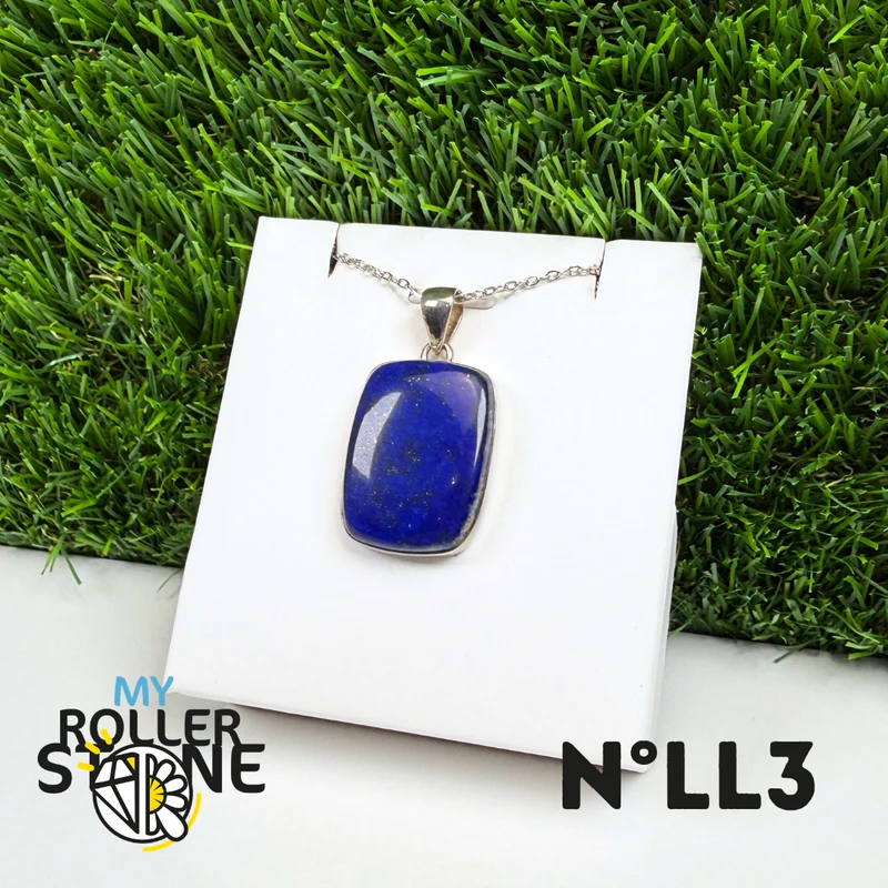 Colgante de Lapislázuli de Plata 925 #3