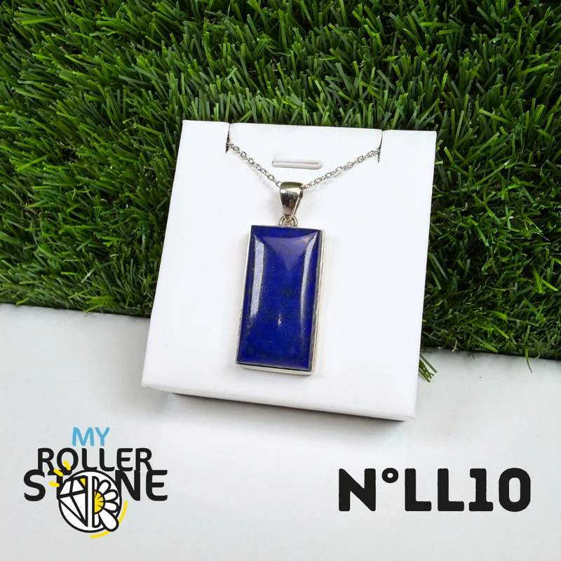 Colgante de Lapislázuli de Plata 925 #10