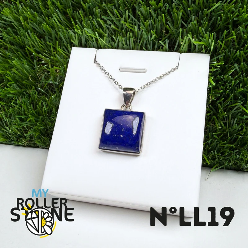 Colgante de Lapislázuli de Plata 925 #19