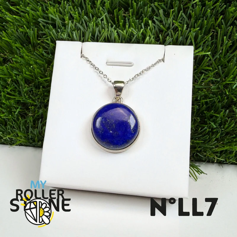 Colgante de Lapislázuli de Plata 925 #7