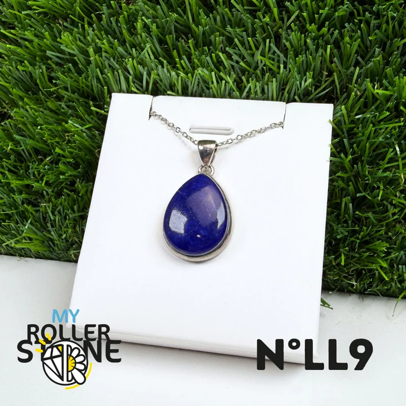 Colgante de Lapislázuli de Plata 925 #9