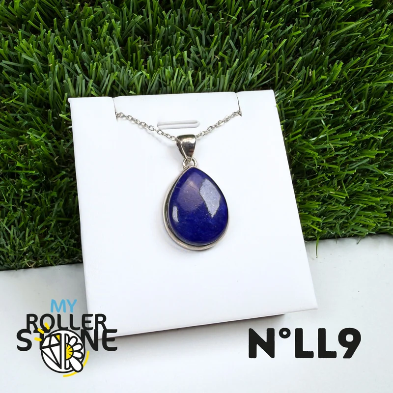 Colgante de Lapislázuli de Plata 925 #9