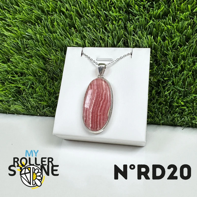 Colgante de Plata Rodocrosita #20