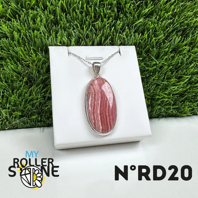 Colgante de Plata Rodocrosita #20