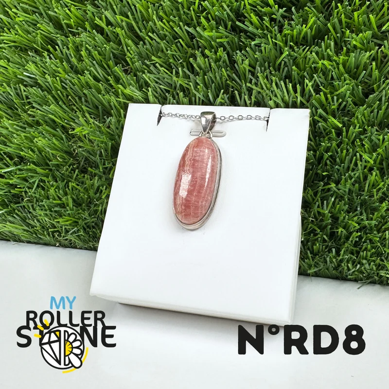 Colgante de Plata Rodocrosita #8