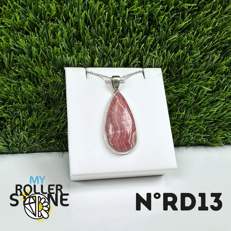 Colgante de Plata Rodocrosita #13