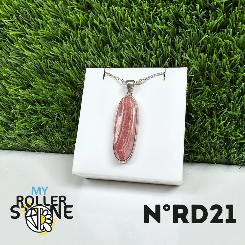 Colgante de Plata Rodocrosita #21