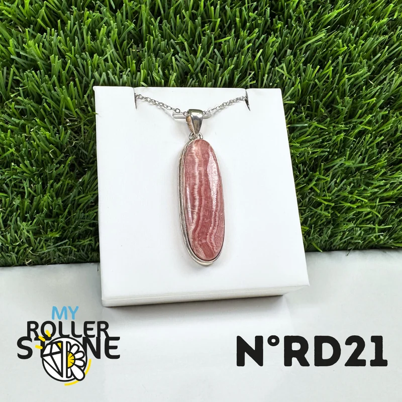 Colgante de Plata Rodocrosita #21