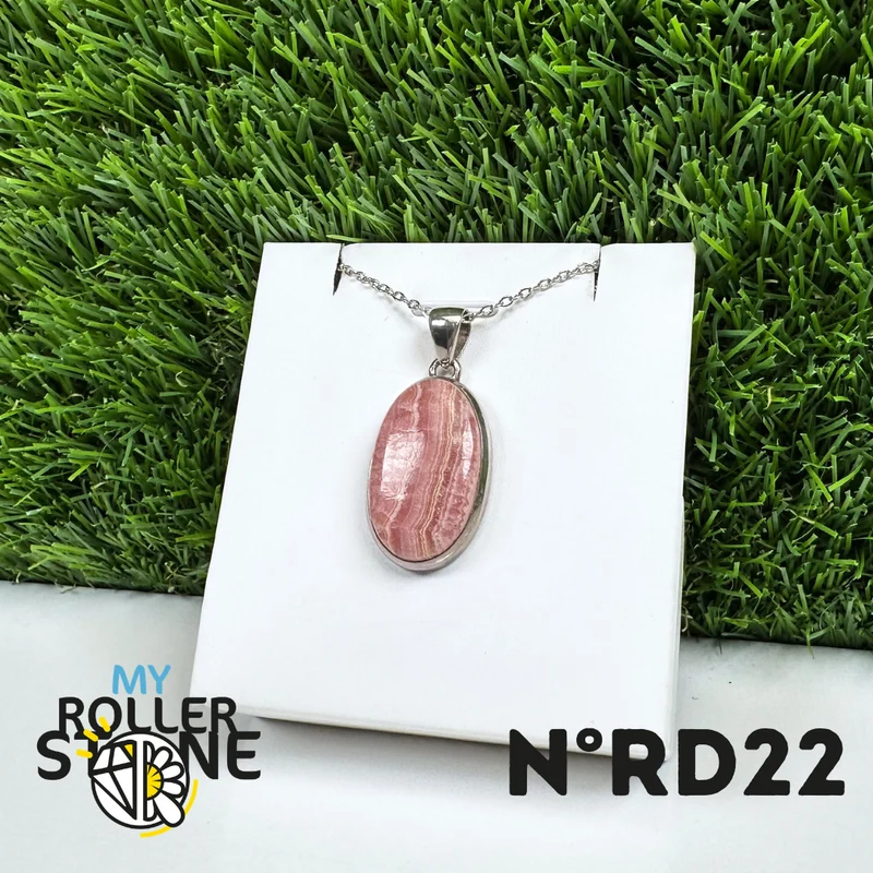 Colgante de Plata Rodocrosita #22