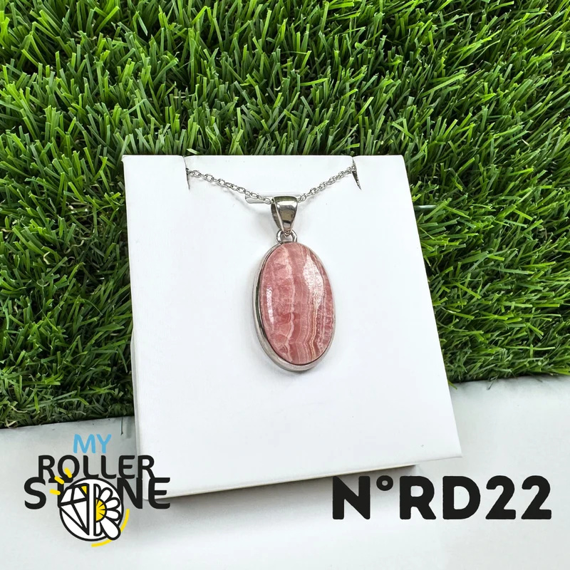 Colgante de Plata Rodocrosita #22