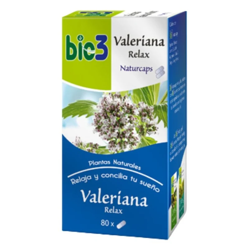 Bie3 Valeriana 80 Capsulas | Bio3