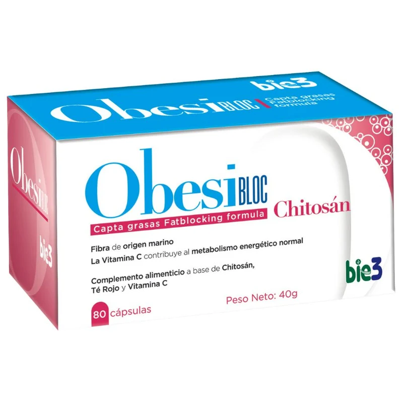 Bie3 Chitosan 80 Capsulas | Bio3