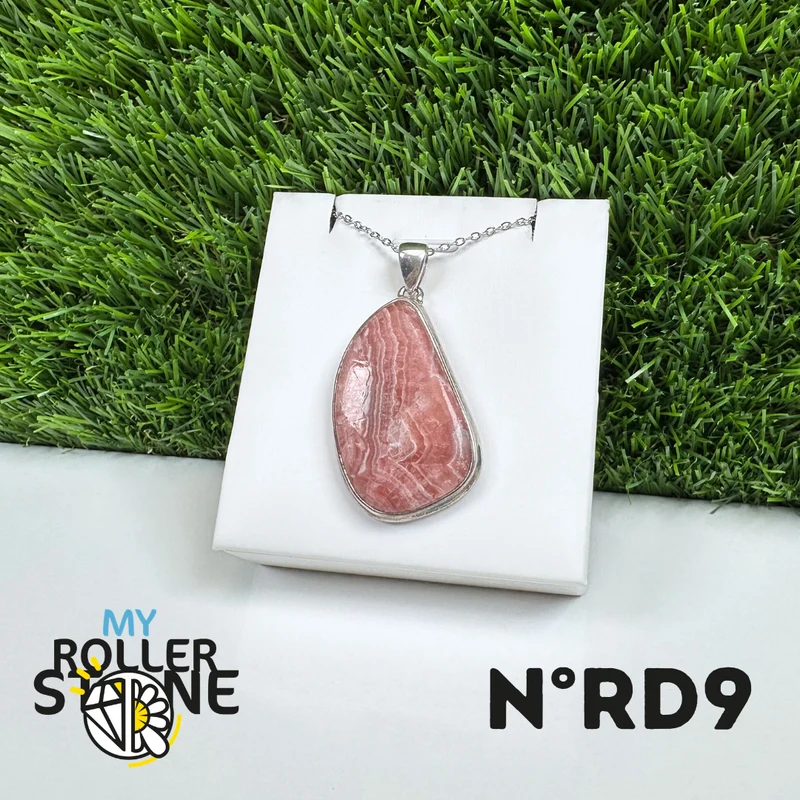 Colgante de Plata Rodocrosita #9