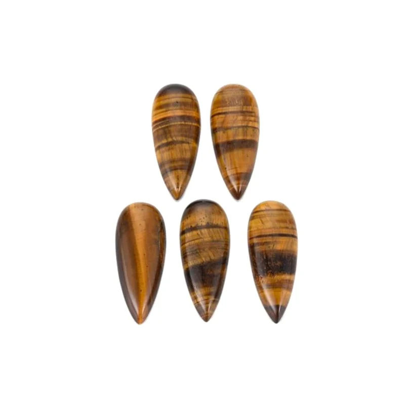 Cabujón de gota de ojo de tigre