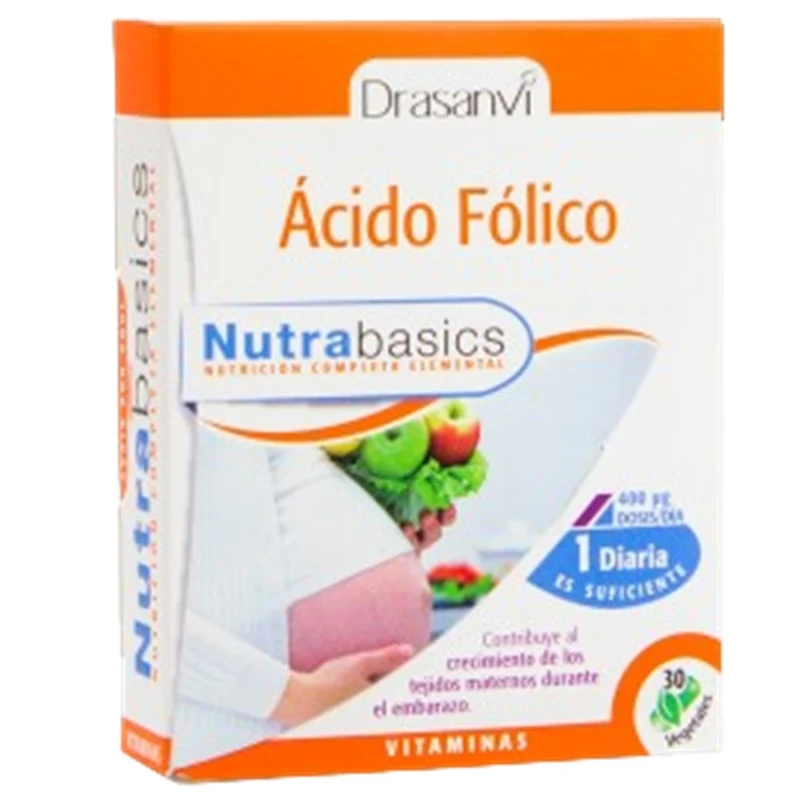 Acido Folico 30 Capsulas | Drasanvi