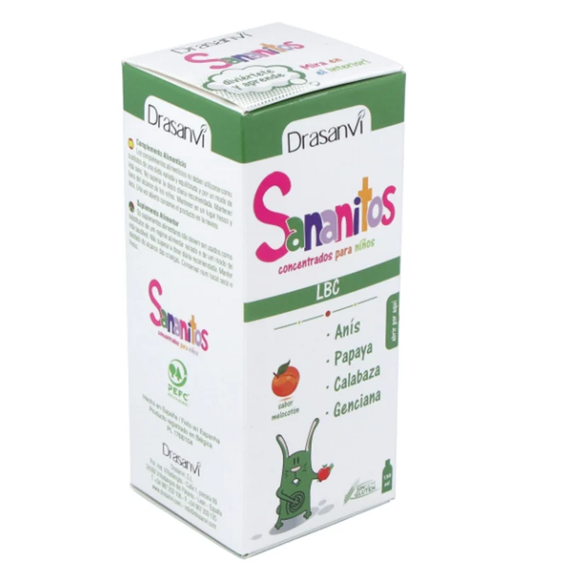 Sananitos Lbc Jarabe 150 ml | Drasanvi