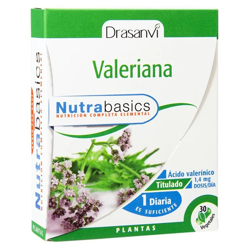 Valeriana 30 Capsulas Nutrabasics | Drasanvi
