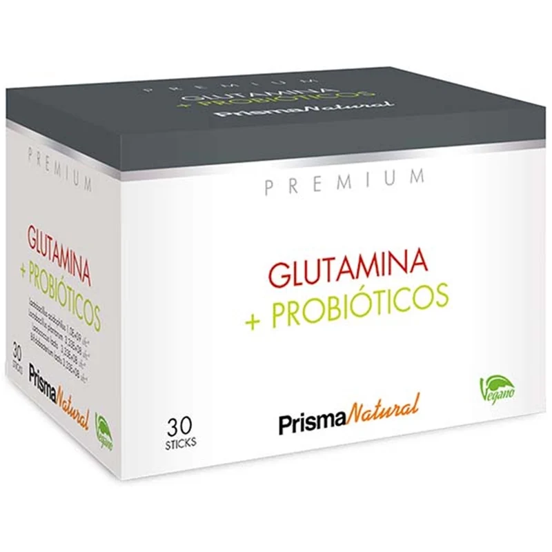Glutamina + Probioticos 30 Sticks | Prisma Natural