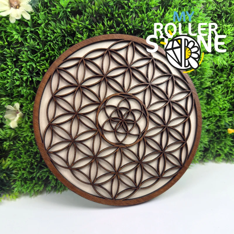 Decoración de pared Flor de la Vida y Semilla de Vida