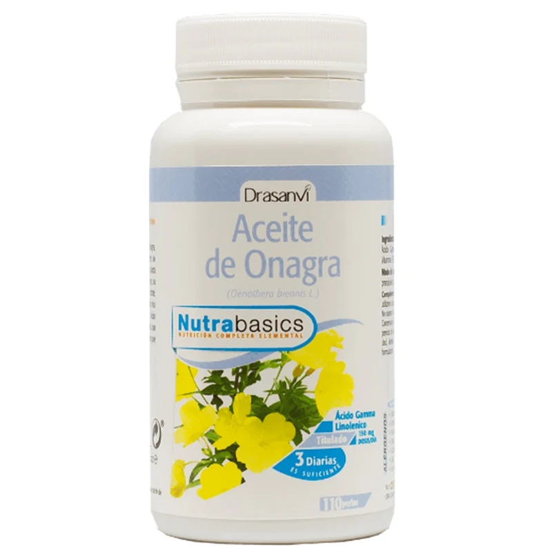 Aceite de Onagra 500 mg Nutrabasics | Drasanvi