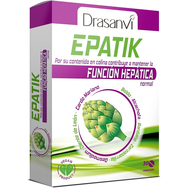 Epatik Detox 30 Comprimidos | Drasanvi