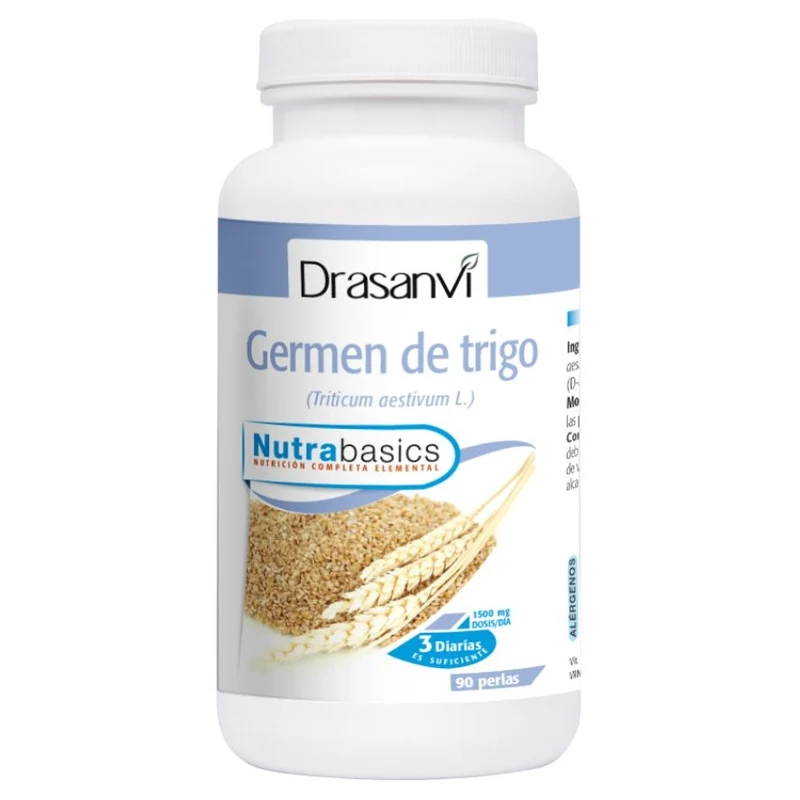 Germen de Trigo 500 mg 90 Perlas | Drasanvi
